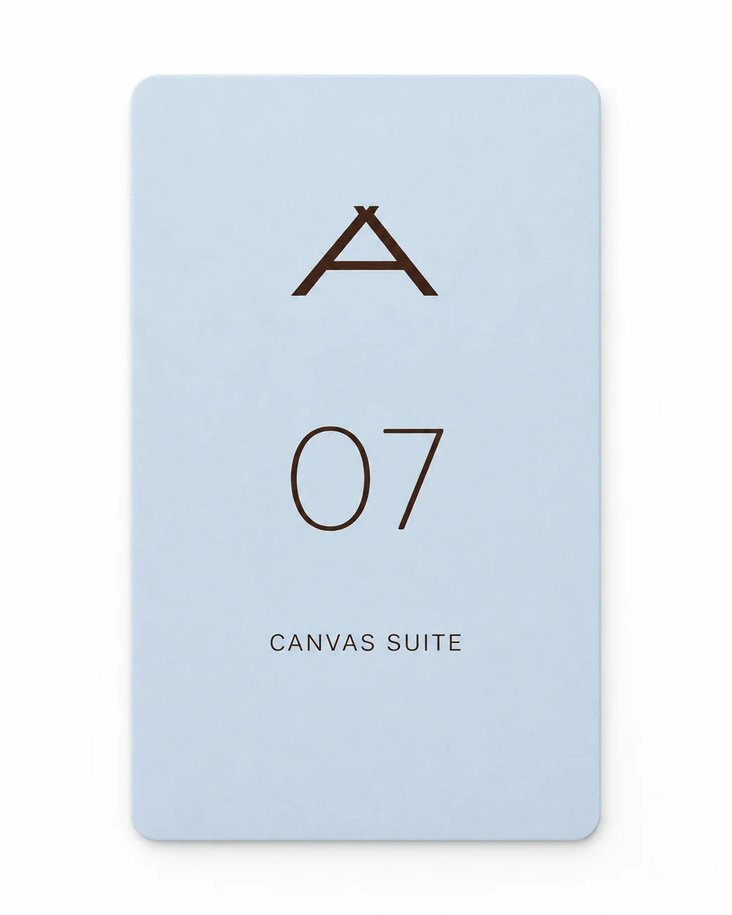 AWAY: branded guest key presentation