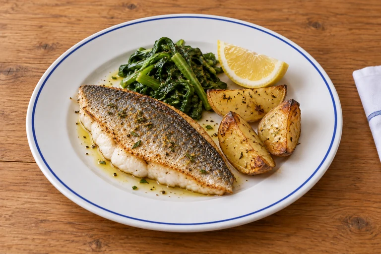 Grilled market fish